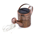 Axyaa Solar Garden Shower Watering Can Star Lights LED Fairy String Waterfall Light