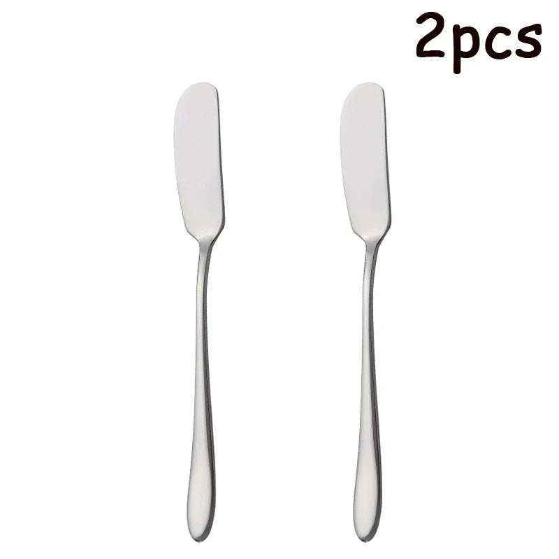 Axyaa Stainless Steel Butter Knife Set