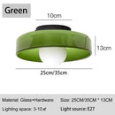 Axyaa Glass Ceiling Light LED E27 Bedroom Living Room Home Decor Lighting
