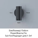 Axyaa LED Rotating Wall Lamp for Bedroom and Corridor Lighting