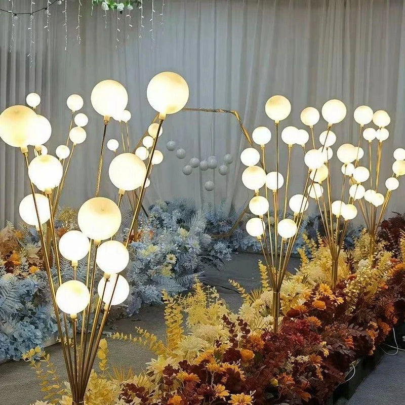LED White Ball Light Apple Tree Decor for Party and Wedding by Axyaa