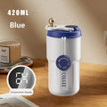 Axyaa Smart Thermos Travel Coffee Mug Stainless Steel Thermal Cup
