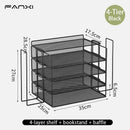 Axyaa Mesh Desk Organizer Stackable Paper Tray Stackable Desktop Document File Organizer
