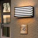 Axyaa Modern Outdoor Wall Lamp, Waterproof Villa Balcony Exterior Wall Sconce Light