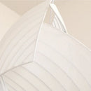 Axyaa Designer Silk Fabric Chandelier LED Hanging Lamp for Home Decor