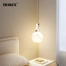 Axya Lunar Astronaut Bedside Pendant Light for Modern TV Background Wall Decor