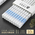 Axyaa Ceramic Chopsticks: Antibacterial, Anti-mould, Anti-slip, High Temp Resistant - High-grade Tableware