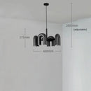 Axyaa U-Shaped Pipe Chandelier: Modern Nordic Design for Children's Bedroom