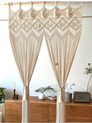 Axyaa Macrame Tapestry Wall Hanging Bohemian Home Decor Curtains Wedding Background
