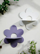 Axyaa Flower Wall Shelf: Cute Nursery Decor, Floating Display Stand for Kids' Room