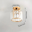 Axyaa Nordic Crystal Ceiling Light Fixture