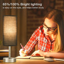 Axyaa 3-Way Touch Desk Lamp with USB-C & USB Charging Port