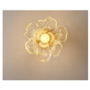 Axyaa Personality Flower Style LED Ceiling Light for Living Dining Bedroom