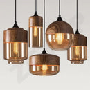 Axyaa Industrial Retro LED Pendant Lights Chandelier for Home Decor and Dining Room
