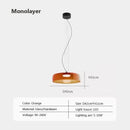 Axyaa Nordic Glass LED Pendant Lights Industrial Chandelier for Home Decor