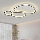 Axyaa Nordic LED Ceiling Lamp Remote Control Chandelier for Living Room, Bedroom, Dining Room
