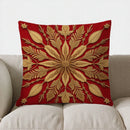 Axyaa Snowflake Christmas House Pillow Cover for Sofa Bedroom Car