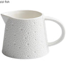 Axya Meteor Gravy Boat Steak Sauce Pot Milk Can - Solid Color Ceramic Tableware