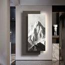 Axyaa Light Luxury Sandstone Mountain Wall Lamp for Elegant Decor