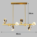 Axyaa Nordic Pendant Ceiling Light Chandelier for Dining Room and Living Room