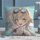 Axyaa Blue Archive Decorative Pillow Case for Sofa Throw Cushion Cover
