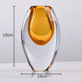 Axyaa Gradient Glass Vase Hydroponic Flower Pots Modern Home Decor