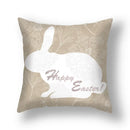 Axyaa Oil Art Printed Back Cushion Cover - Garden Living Room Pillow Case