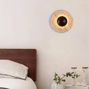 Axyaa LED Wall Lamp Yellow Travertine Modern Nordic Bathroom Lights