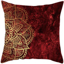Axyaa Mandala Print Square Pillowcase - Home Decor Cushion Cover