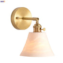 Axyaa Ceramic LED Wall Lamp: Japanese Vintage Wall Lights for Bathroom, Bedroom, and Sofa