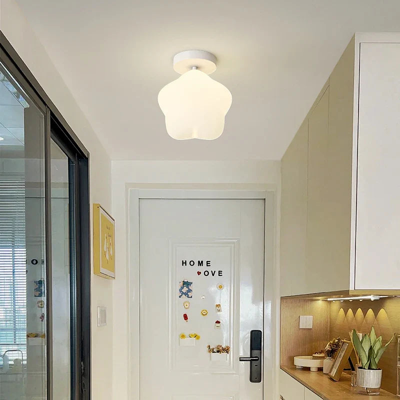 Axyaa Kids Moon Star Cloud Pendant Lamps - Creative Mini Wall Light for Bedside & Aisle