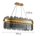 Axyaa Modern Chandelier Pendant Lamp for Dining Room Ceiling Lighting
