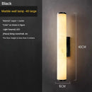 Axyaa Luxury Copper Marble Wall Lamp for Living Room and Bedroom