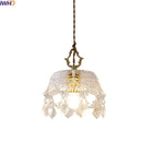 Axyaa Crystal Glass LED Pendant Light - Modern Luxury Chandelier