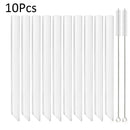 Axyaa High Borosilicate Glass Straw Set for Eco-Friendly Sipping