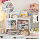 Axyaa Desktop Organizer Pen Holder Stationery Drawer Storage Student Box