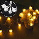 Axyaa Warm White Cherry Blossom Fairy Lights - Wedding Party Indoor Home Decor