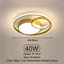 Axyaa Modern LED Ceiling Light Remote Control Bedroom Lamp Simple Living Room Lighting