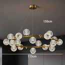 Axyaa Modern Pendant Chandelier for Dining Room Indoor Lighting