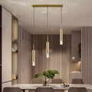 Axyaa Copper Crystal Chandelier for Modern Spaces