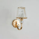 Axyaa Modern Crystal Wall Lamp LED Bedroom Bedside Light Nordic Design