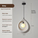 Axyaa Wabi Sabi Nordic LED Pendant Lights for Modern Home Decor