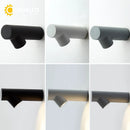 Axyaa LED Wall Sconce Aluminum Lighting in Black Grey White for Indoor Outdoor Décor