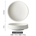 Axyaa Ceramic Steamed Egg Bowl Soup Noodle Bowl, Japanese Tableware
