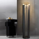 Axyaa Glass Vertical LED Floor Lamp for Modern Minimalist Decor