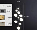 Axyaa Modern Ceiling Chandeliers: Dining Room Pendant Light Fixture