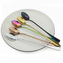 Axyaa Stainless Steel Long Handled Spoon Set