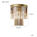 Axyaa Crystal Classic Floor Lamp: Modern Nordic Standing Light for Elegant Living Room Décor.