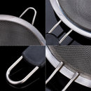 Axyaa Stainless Steel Flour Sifter with Handle - Kitchen Strainer Gadget