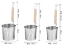 Axya Stainless Steel Chef Basket Strainer for Cooking and Frying